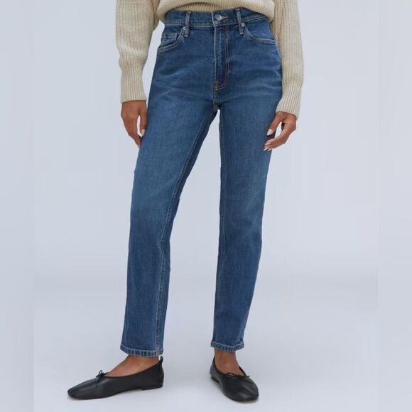 EVERLANE the original cheeky‎ jean size 26 Tall in midnight blue - Picture 1 of 10
